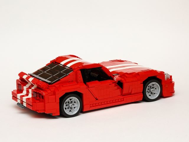 Еще один суперкар Lego - Dodge Viper GTS